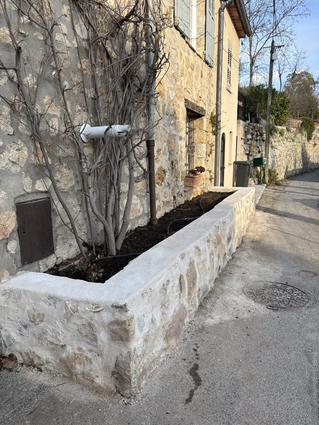 Muret réalisé